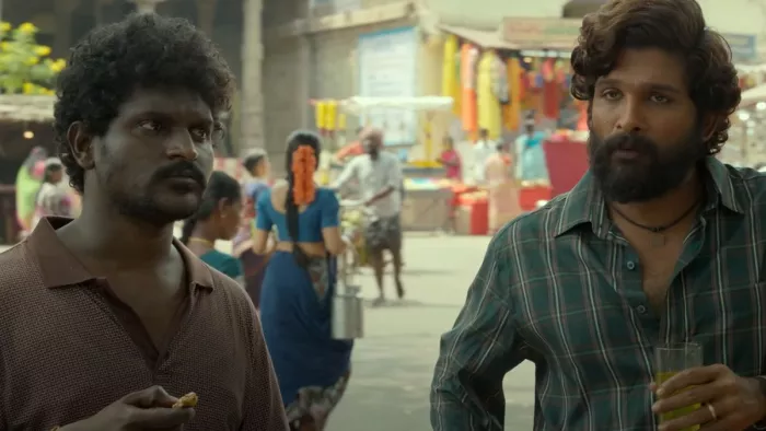 पुष्पा फेम एक्टर को पुलिस ने किया गिरफ्तार (Photo Credit- Pusha Movie)