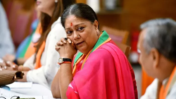 जे.पी.नड्डा सहित अन्य नेताओं से वसुंधरा राजे ने की मुलाकात