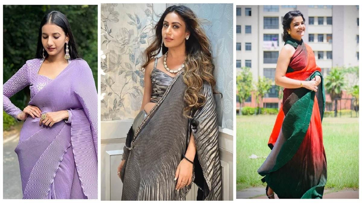 5 Best Pleated Sarees: ये साड़ी ऑफिस की पार्टी से लेकर हर फंक्शन के लिए हैं खास, कातिल लुक करेगा सबको घायल