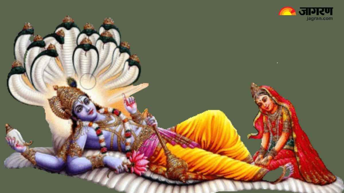 interesting story behind goddess lakshmi pressing god vishnus feet