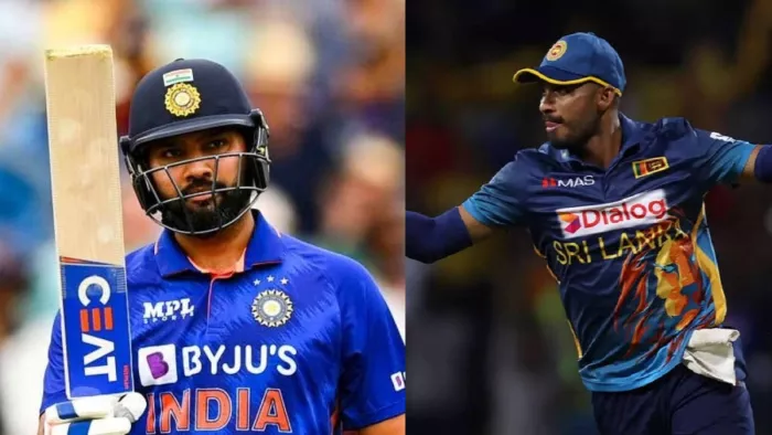 IND vs SL Live Streaming: रोहित शर्मा और दासुन शनाका (डिजाइन फोटो)