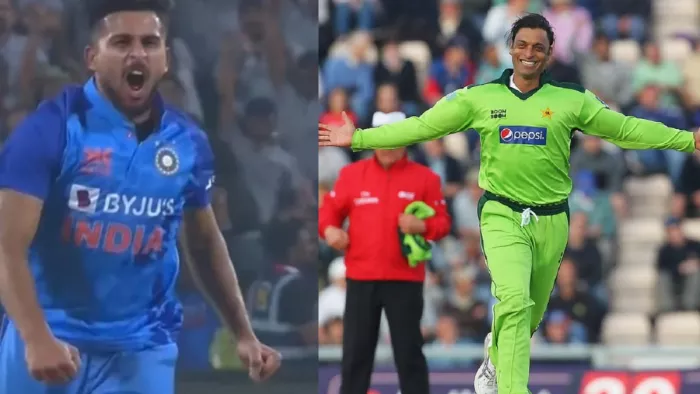 Salman Butt on Umran Malik Comparison To Shoaib Akhtar (Photo-design)