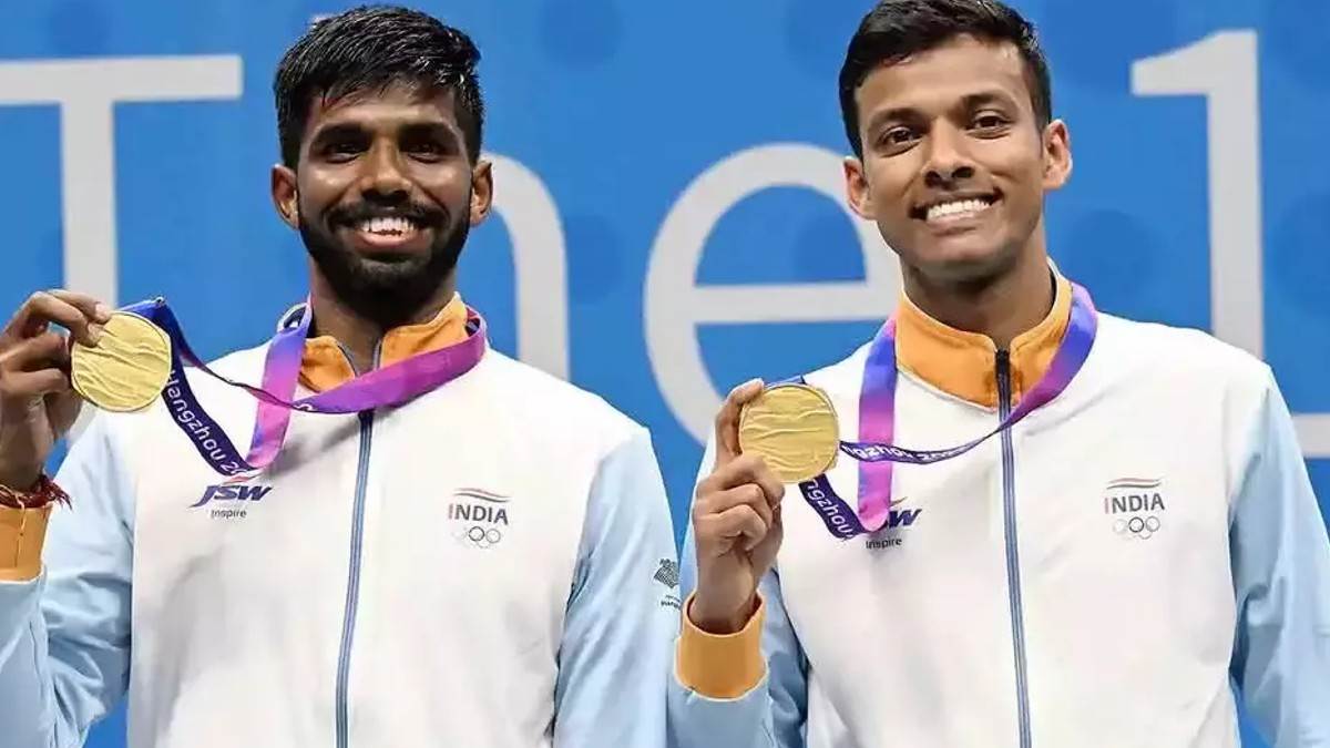 national sports awards badminton players chirag shetty satwik sairaj rankireddy awarded major dhyan chand khel ratna award