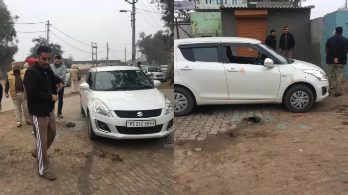 नशा तस्करों और STF के बीच हुई फायरिंग, फोटो जागरण