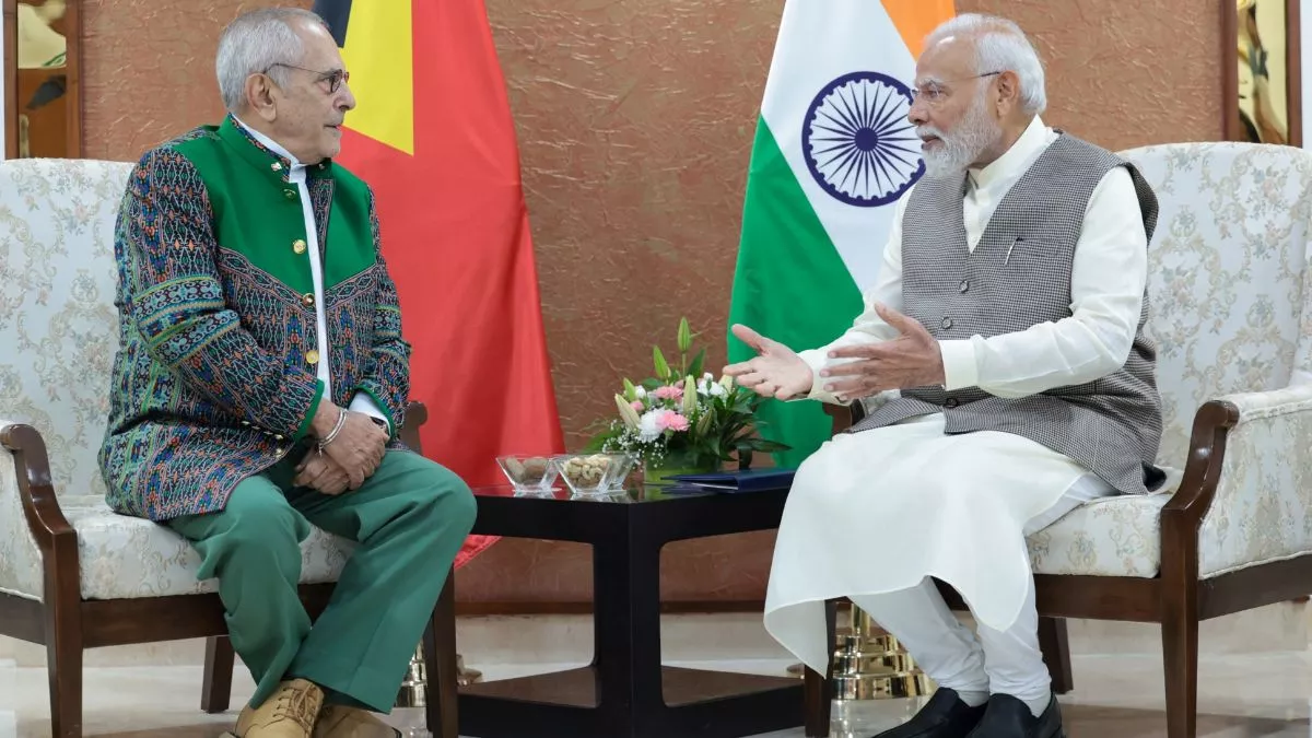 तिमोर-लेस्ते के राष्ट्रपति से पीएम मोदी ने की मुलाकात