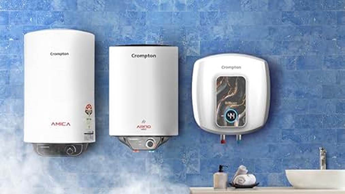 अमेज़न ऑफर्स पर गिरा Crompton Geysers का दाम, सीधा 52% की छूट पर ले जाए 25L, 15L, 10L वाले वॉटर हीटर
