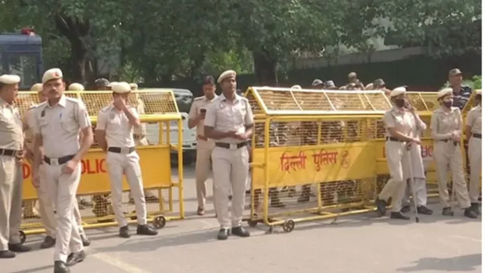 Delhi News: सभी 70 विधानसभा क्षेत्रों में अर्द्धसैनिक बलों ने शुरू की गश्त। फाइल फोटो