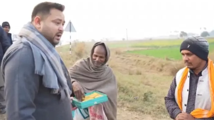 तेजस्वी यादव ने किसानों को कर दिया खुश (जागरण)
