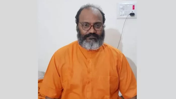 डासना देवी मंदिर के महंत यति नरसिंहानंद गिरी की फाइल फोटो- जागरण
