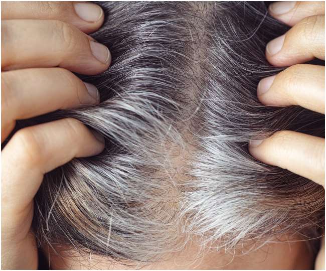 Grey Hair Tips: सफेद बालों को फिर से करना है काला, तो आज़माएं ये 5 देसी टिप्स! - Try These 5 Home Remedies To Turn White Hair Black Grey Hair Tips: सफेद बालों को फिर से करना है काला, तो आज़माएं ये 5 देसी टिप्स! - Try These 5 Home Remedies To Turn White Hair Black