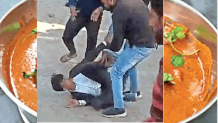 Baghpat News: बागपत में माही गार्डन के सामने बराती और घरातियों में होती मारपीट। जागरण