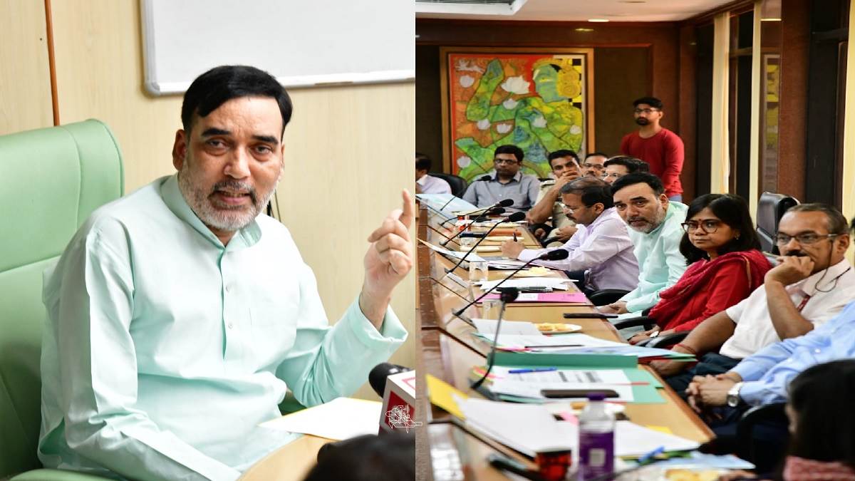 Delhi Pollution level: पर्यावरण मंत्री गोपाल राय ने दिल्ली में पलूशन