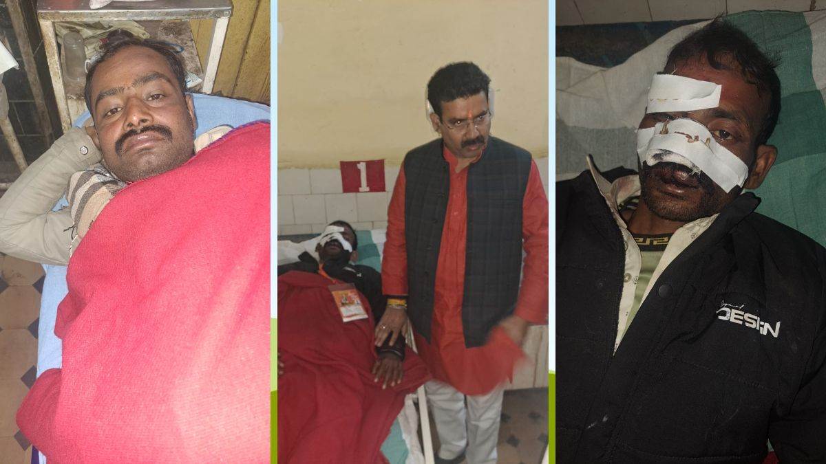 UP Bus Accident: रामलला के दर्शन कर लौट रहे श्रद्धालुओं की बस पलटी, 45 घायल