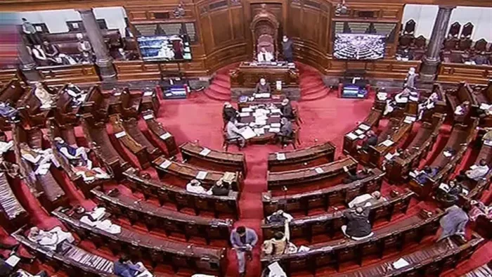 राज्यसभा में जम्मू-कश्मीर के तीन विधेयक हुए पास