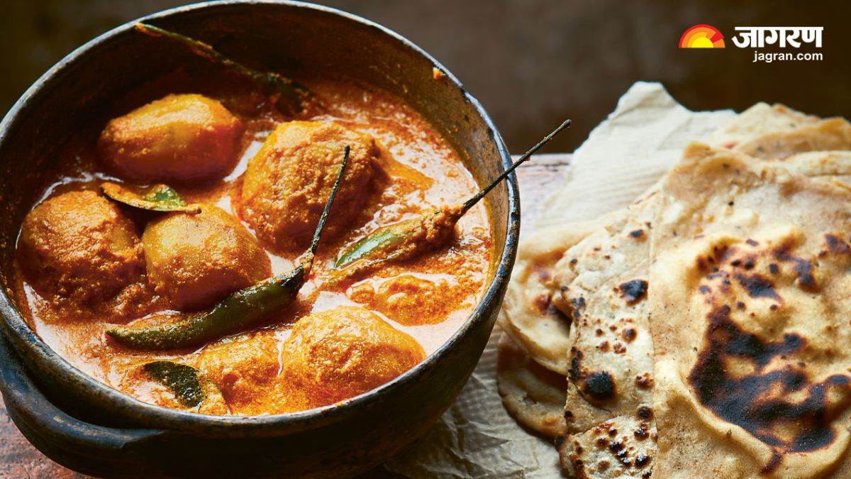 make lucknowi dum aloo at home with this easy recipe it is perfect for lunch or dinner