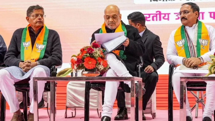 बहुमत मिलने के बाद बीजेपी के वरिष्ठ नेताओं की बैठकों का दौर जारी है।(फाइल फोटो)