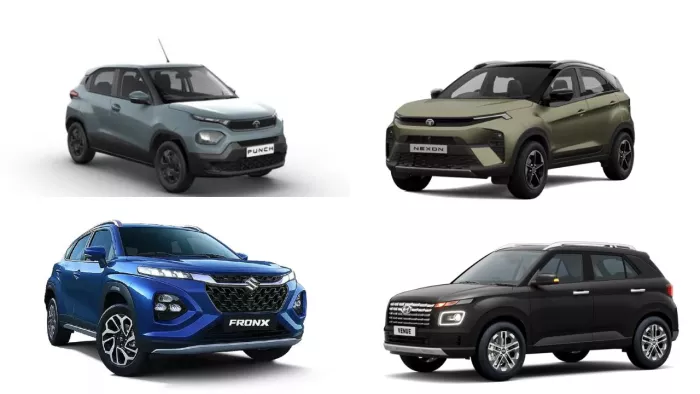 January 2025 में कौन सी Sub Four Meter SUV की बिक्री सबसे ज्यादा हुई है।