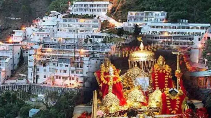 जम्मू में माता वैष्णों देवी का पवित्र मंदिर