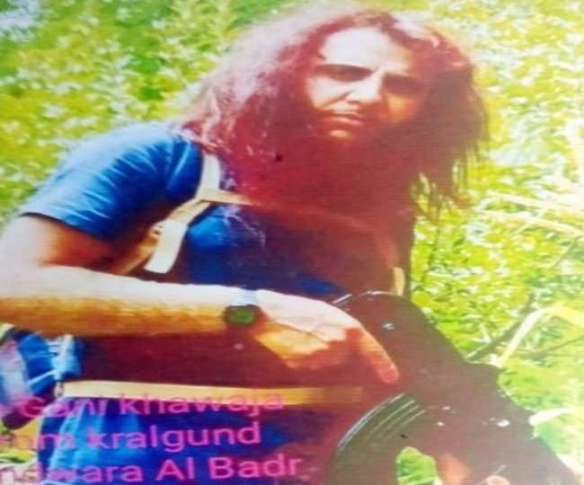 आतंकवादी संगठन अल-बदर का डिवीजनल कमांडर गनई ख्वाजा मारा गया है।