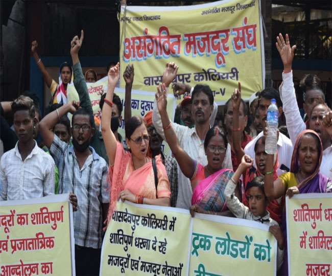 labour organization demand to remove 144 from basudevpur