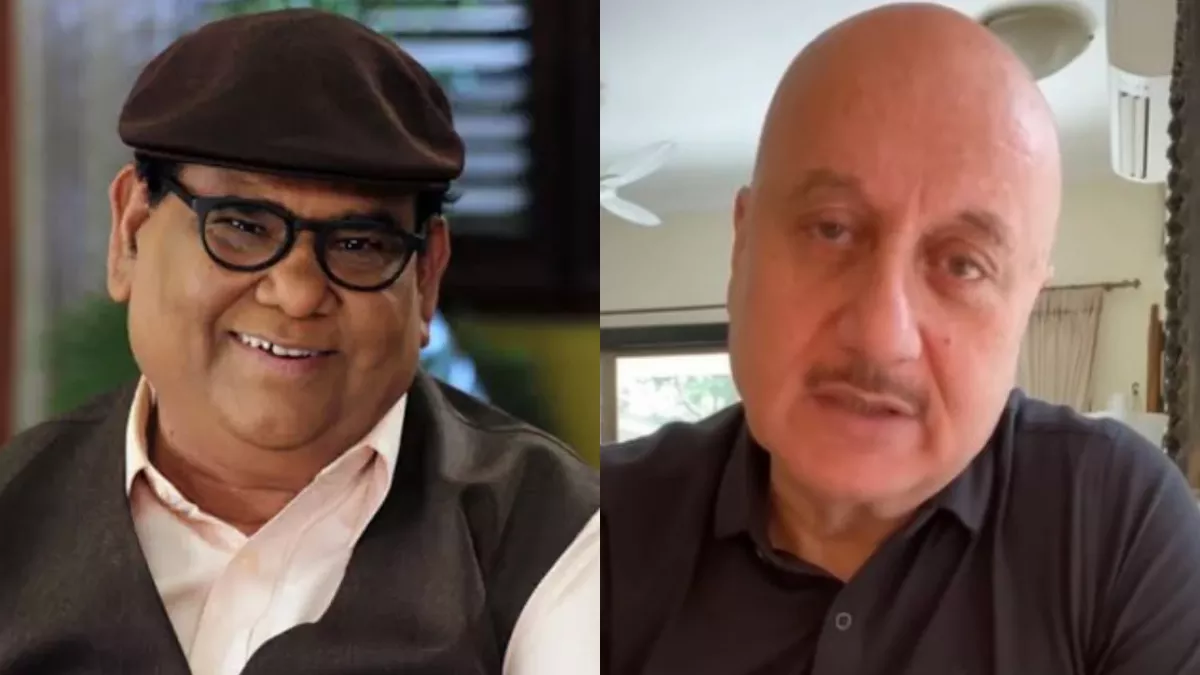 Satish Kaushik Death: सतीश कौशिक के निधन से सदमे में बॉलीवुड, अनुपम खेर ने  कहा- बनाना चाहते थे फिल्म - Satish Kaushik Death reaction Anupam Kher says  he wanted to make film