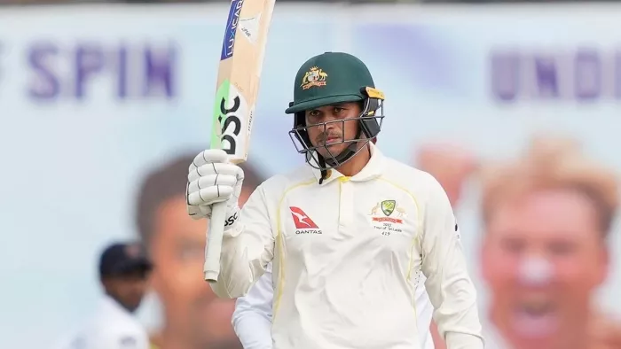 Usman Khawaja 1st century vs IND: उस्मान ख्वाजा ने शतक जमाया