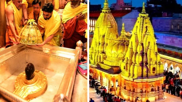 श्री काशी विश्वनाथ मंदिर से श्री कृष्ण जन्मभूमि मथुरा के लिए उपहार सामग्री भेजी गई। मंदिर प्रशासन