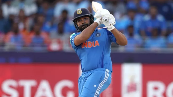 रोहित शर्मा ने दुबई में हासिल की अनोखी उपलब्धि। फोटो- BCCI