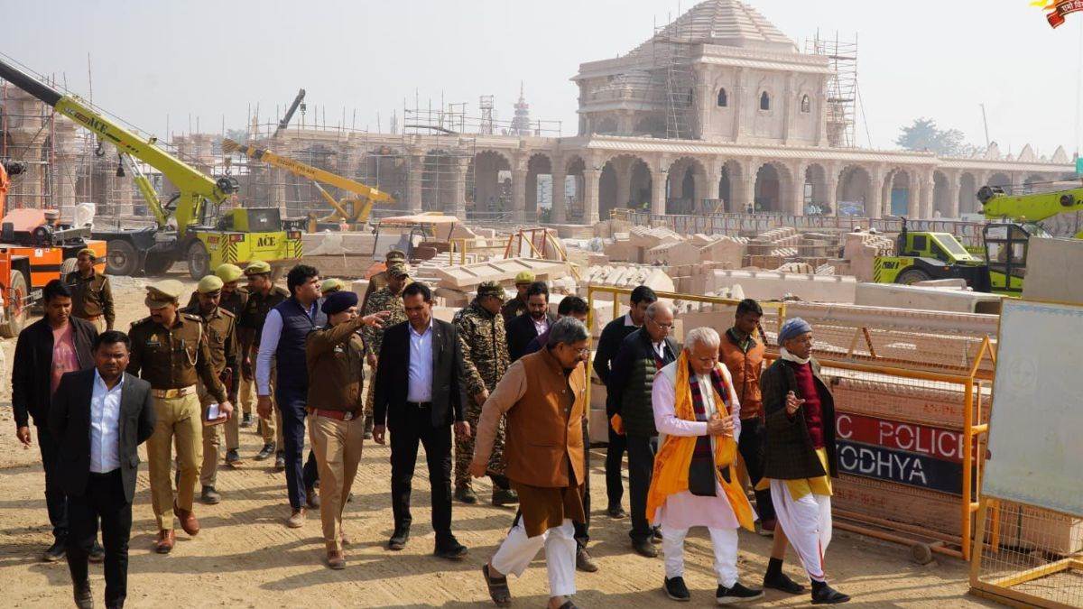 ram temple ayodhya completion date height of flag and more detail