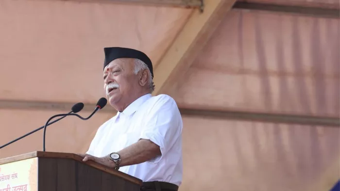 राष्ट्रीय स्वयंसेवक संघ के सरसंघचालक डॉ. मोहन भागवत। फ़ोटो- सोशल मीडिया