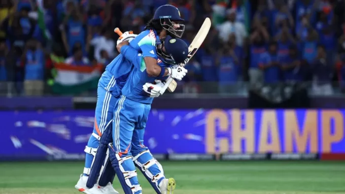 भारतीय टीम के जीत के पांच हीरो। फोटो- ICC