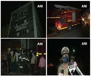 नागपुर के एक निजी अस्&zwj;पताल में आग लगने से चार लोगों की मौत हो गई है...