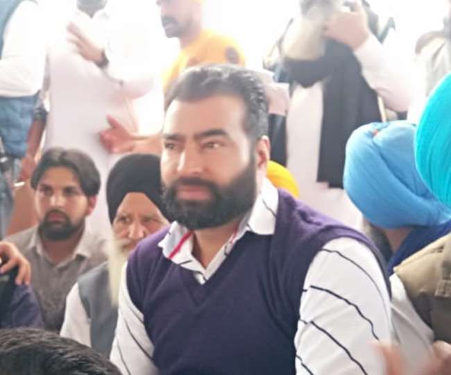 लाल किला हिंसा का आरोपित लक्खा सिधाना। फाइल फोटो