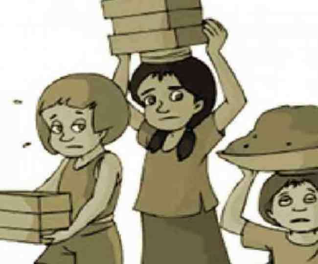बाल मजदूरी करने वाले नन्हें हाथ अब नहीं तोड़ेंगे पत्थर, कलम चलाकर उज्ज्वल  करेंगे अपना भविष्य - Bal Shramik Vidya Yojana child laborers will get money  every month in gorakhpur