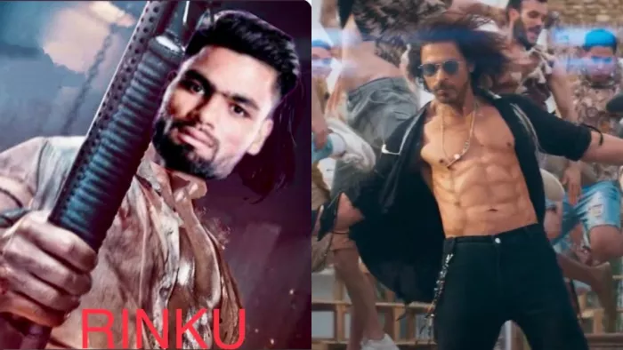 Shah Rukh Khan On Rinku Singh: रिंकू सिंह ने केकेआर की ओर से मैच खेलते हुए 5 सिक्स मारे।