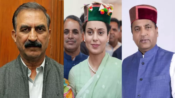 CM सुक्खू ने जयराम ठाकुर और कंगना रनौत पर किया कटाक्ष।