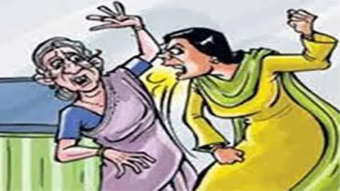 गिरिडीह में मामूली बात को लेकर सास और बहू में विवाद।