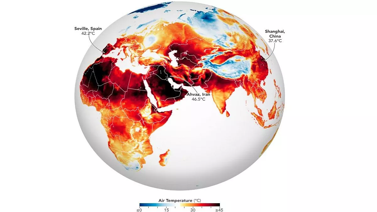 World Warmest Month: मार्च 2024 अब तक का सबसे गर्म महीना, 12 महीने के औसत तापमान ने नए रिकॉर्ड को छुआ