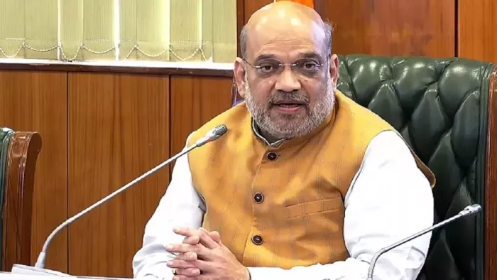 अलगाववादी संगठनों के हुर्रियत से नाता तोड़ने पर खुश हुए गृह मंत्री अमित शाह (File Photo)