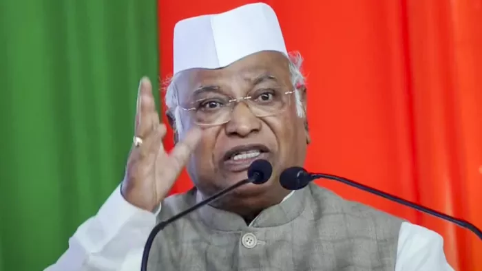 कांग्रेस अध्यक्ष मल्लिकार्जुन खरगे। ( फोटो- पीटीआई )