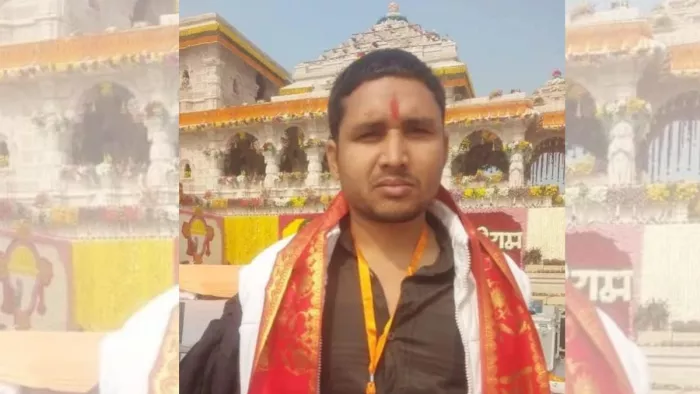 बजरंग दल के जिला गोरक्षा प्रमुख मोंटी का फाइल फोटो।
