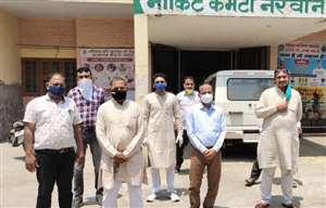 जींद में किसानों के खातों में पेमेंट न आने से आढ़तियों में रोष