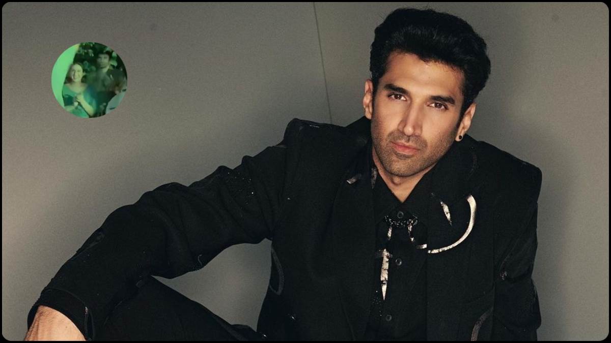 aditya roy kapur latest video with sara ali khan from a party amid breakup with ananya panday