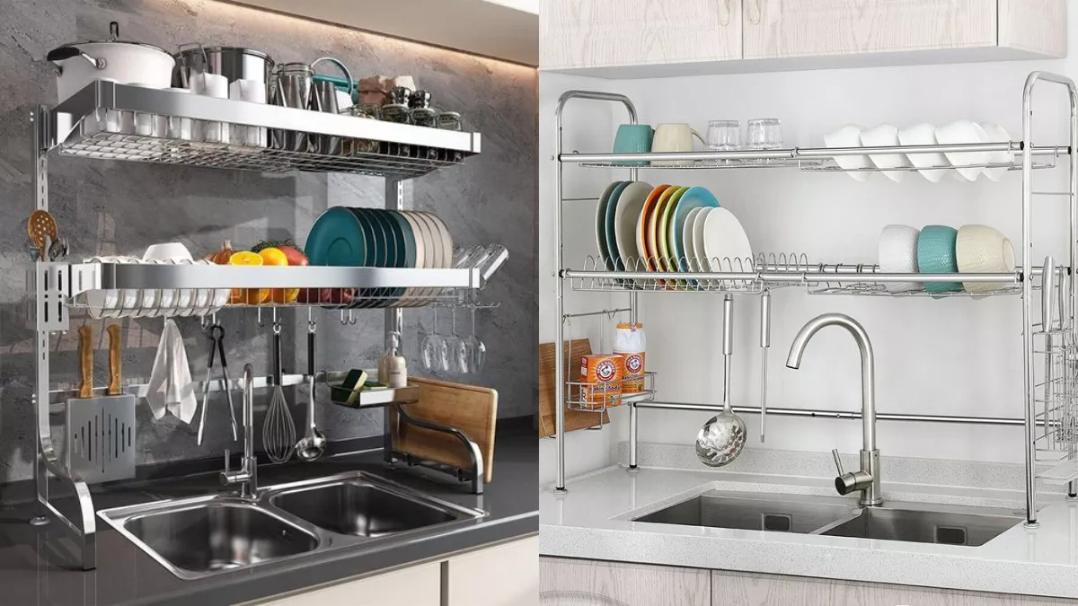 देना है रसोई को मॉर्डन लुक? तो खरीदें ये स्टील Kitchen Rack, चमच से लेकर प्लेट सब रहेगें ऑर्गेनाइज, मिलेगा अट्रैकिटव लुक