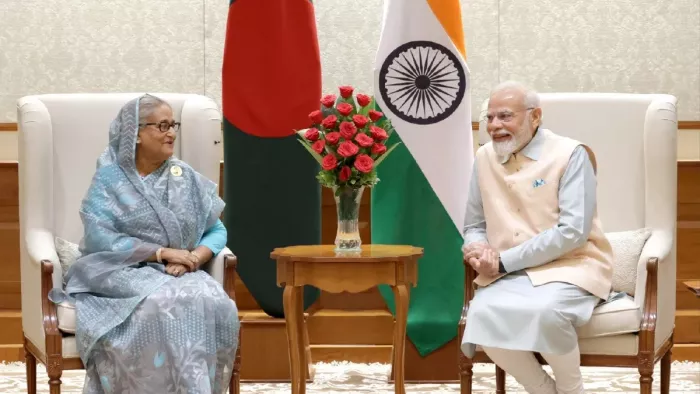 चीन जाने से पहले भारत आ सकती हैं बांग्लादेश की पीएम शेख हसीना। फाइल फोटो।