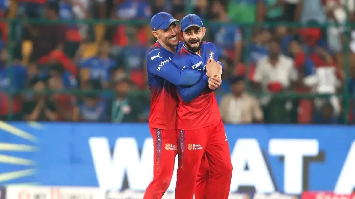 IPL 2024: Kagiso Rabada के बीच इंटरव्‍यू में आ गए Virat Kohli, डांस करके पेसर को किया परेशान; देखें Video