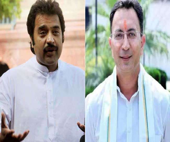 कुलदीप बिश्नोई और जितिन प्रसाद की फाइल फोटो।