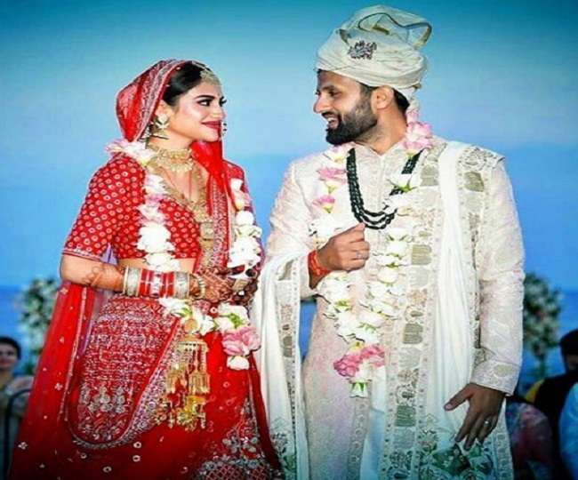 Nusrat Jahan and Nikhil Jain marriage photo. Photo- Jagran