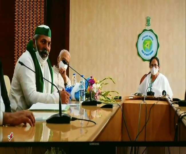 मुख्यमंत्री ममता बनर्जी से मिलेंगे किसान नेता राकेश टिकैत