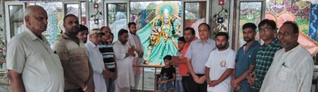 jai maa chintpurni sewa mandal organized bhandara